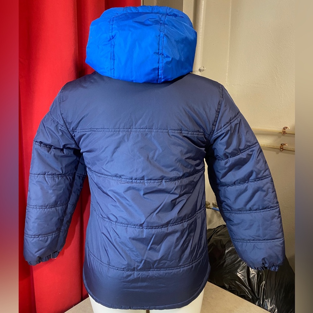 Waterfront Boys Jacket 14/16 Blue Yellow Ski Winter Wind Waterproof NWT